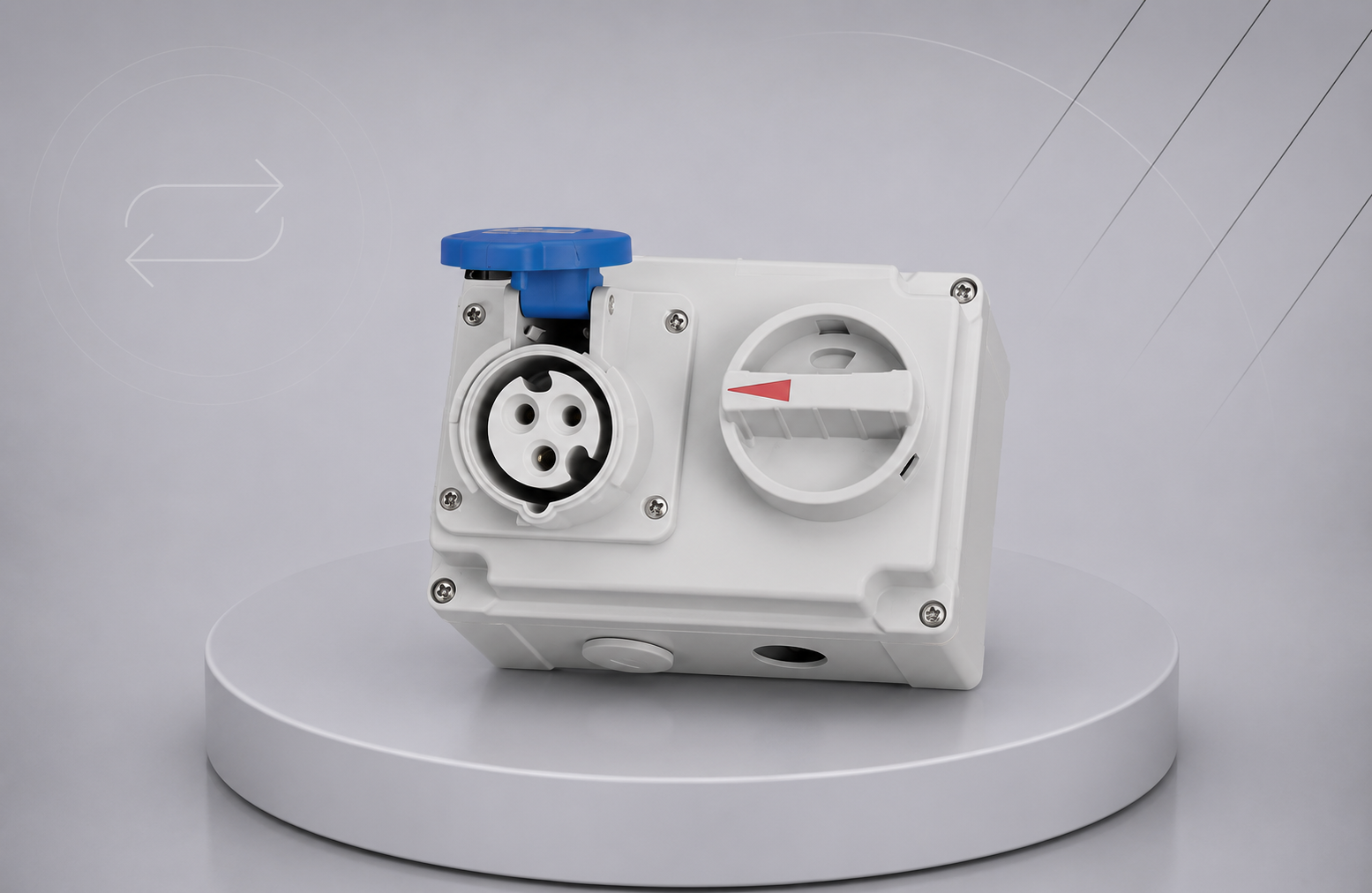 Plastic Plug & Socket Box